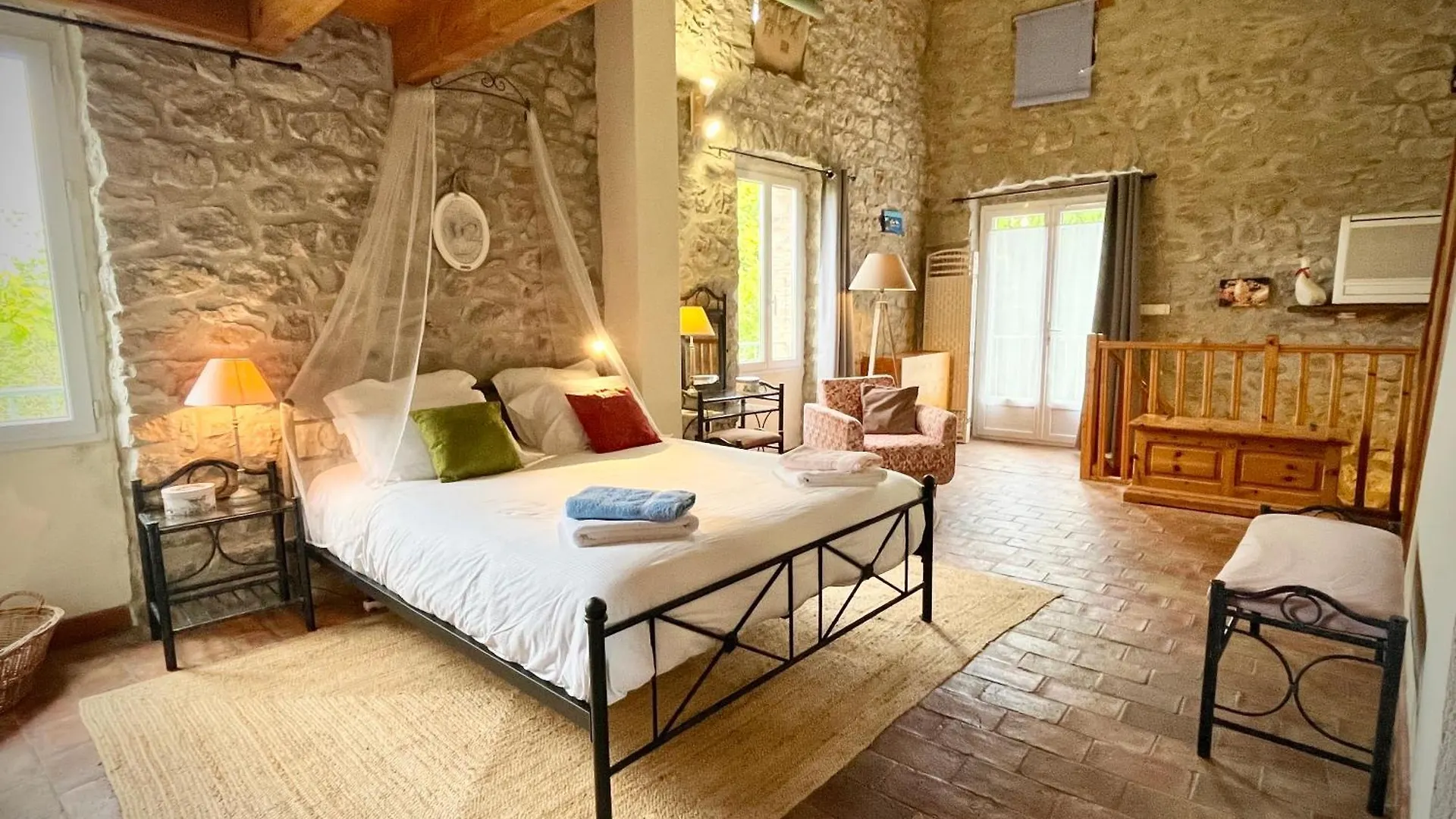 فيلا Grange Madeleine Beaulieu  0*, Beaulieu (Ardeche) فرنسا
