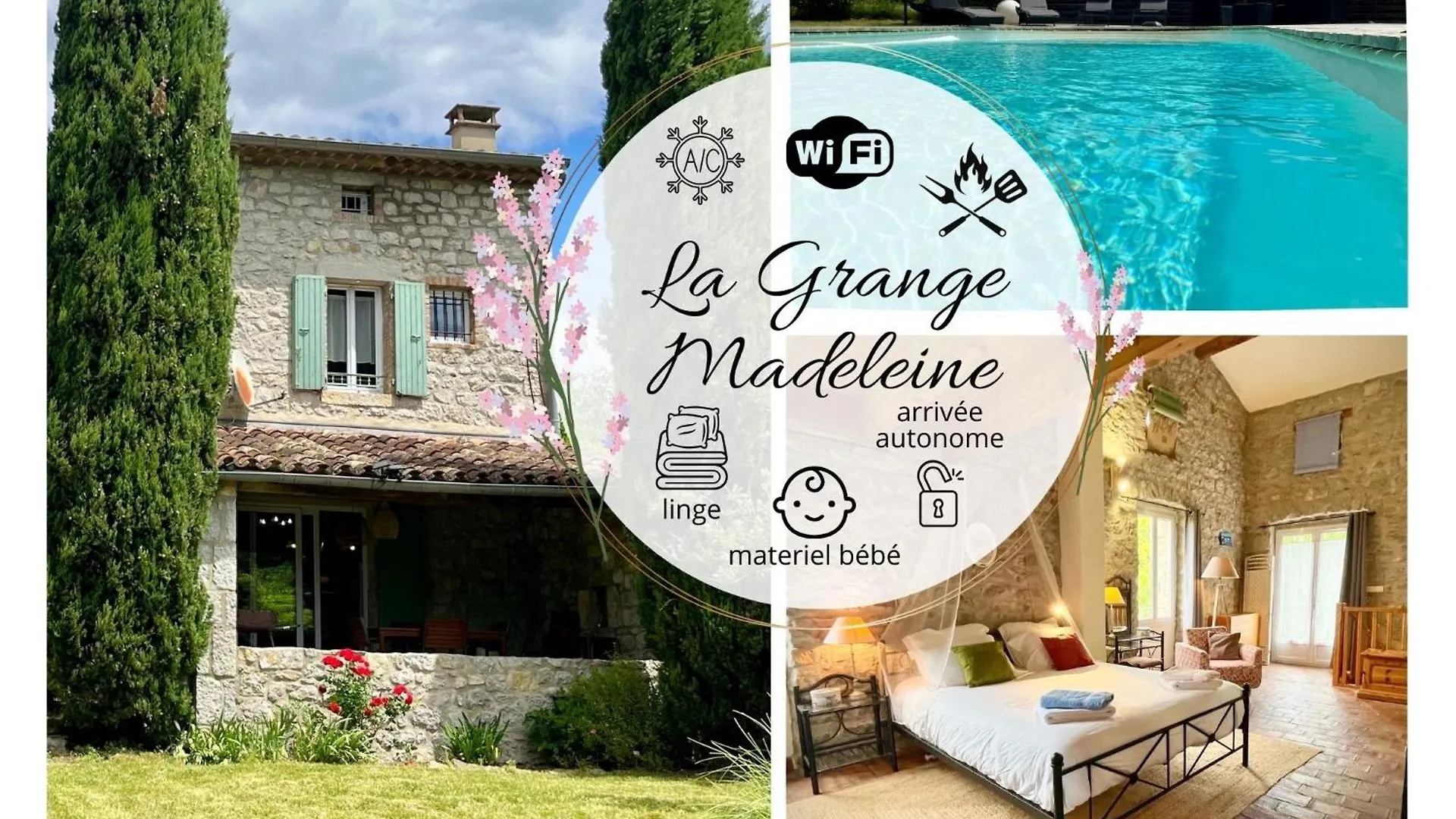 فيلا Grange Madeleine Beaulieu
